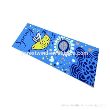 Colorful Eco Friendly Custom Digital Printed PVC Yoga Mat